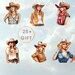 Watercolour Pastel Cowgirl Clipart Wild Western Png Cowgirl Clipart