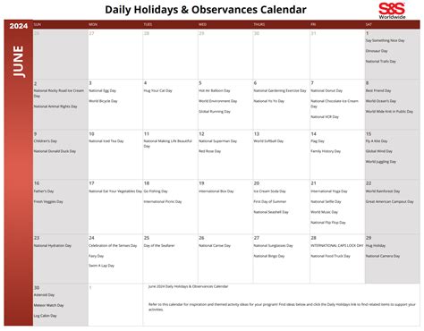 2024 Holiday Calendar Holidays And Observances List 2024 Hedy Ralina