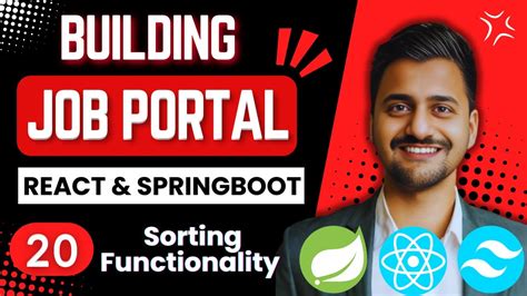 Job Portal Website Using React And Springboot Part 20 Sorting