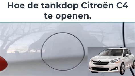 Hoe de tankdop Citroën C4 te openen YouTube