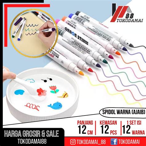 Jual Spidol Warna Ajaib Mainan Spidol Air Mengapung Magic Marker