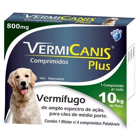 Verm Fugo Para Cachorro Vermicanis Plus