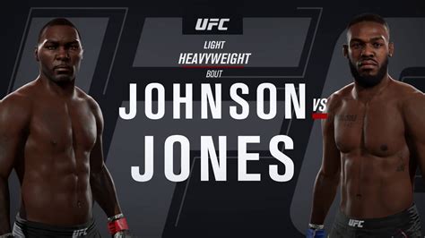 Jon Jones Vs Anthony Rumble Johnson Ufc Ranked Online Gameplay