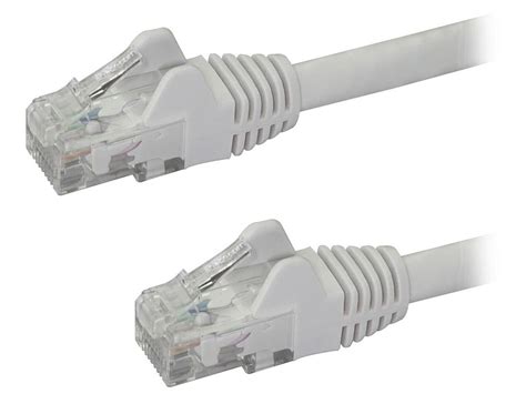 Startech N6patch6wh 6 Ft White Cat6 Cable With Snagless Rj45 Connectors Cat6 Ethernet Cable