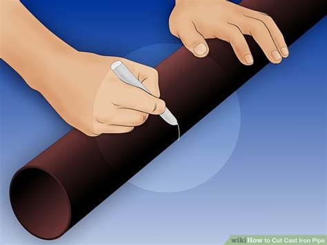 How To Cut Cast Iron Pipe 7 Steps With Pictures Wikihow