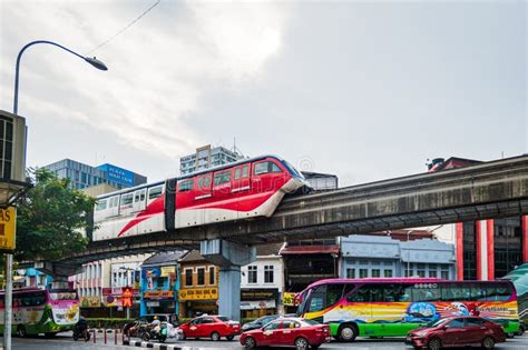 Rapid KL Monorail In The Kuala Lumpur City Center Rapid KL Is A Public