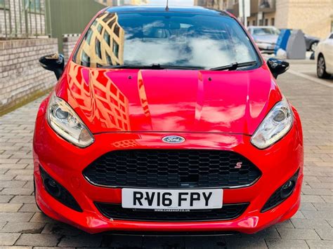 2016 Ford Fiesta 10 Ecoboost 140 Zetec S Red 3dr Hatchback Petrol