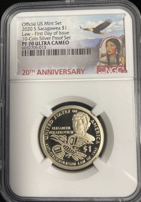 Sacagawea Dollar Ngc Pf Flawless Qualityfirst Day Of Release