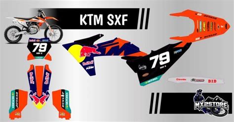 Kit Deco Perso REPLICA FACTORY KTM SX SXF EXC 2005 2025 MX2Store