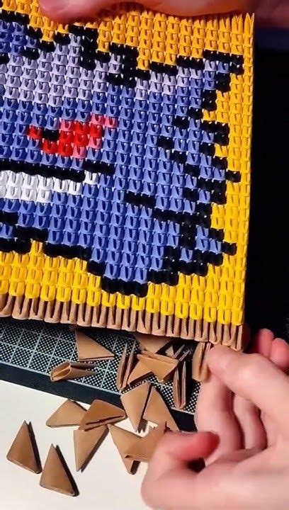 Gengar Origami Origami Gengar Pokemon Shorts In 2025 Pixel Art