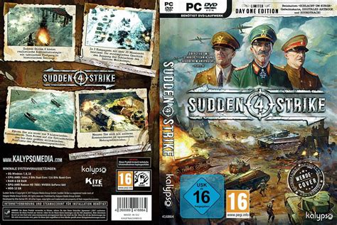 Sudden Strike 4 Limited Day One Edition 2017 Box Cover Art MobyGames