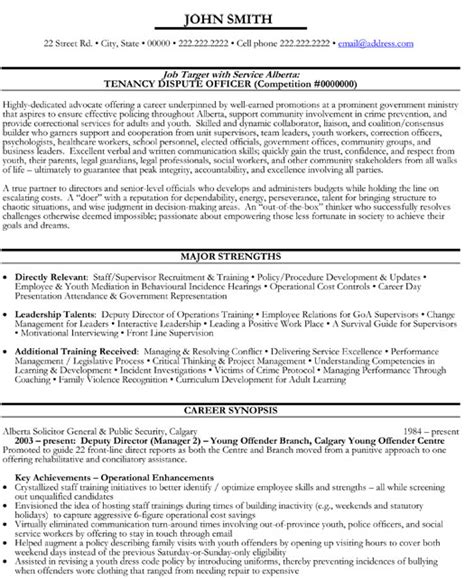 Top Government Resume Templates And Samples