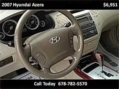 2007 Hyundai Azera Used Cars McDonough GA YouTube