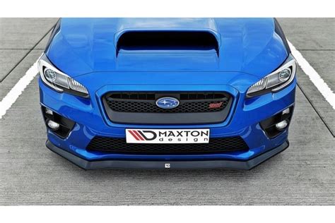 Maxton Design Frontlippe F R Subaru Impreza Mk Wrx Sti Carbon Look