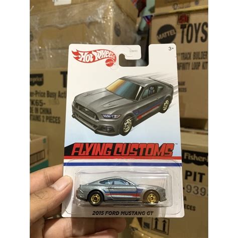 Jual Hot Wheels Ford Mustang GT Flying Customs Shopee Indonesia