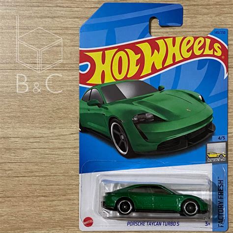 Hotwheels HW Hot Wheels Porsche Taycan Turbo S Shopee Singapore