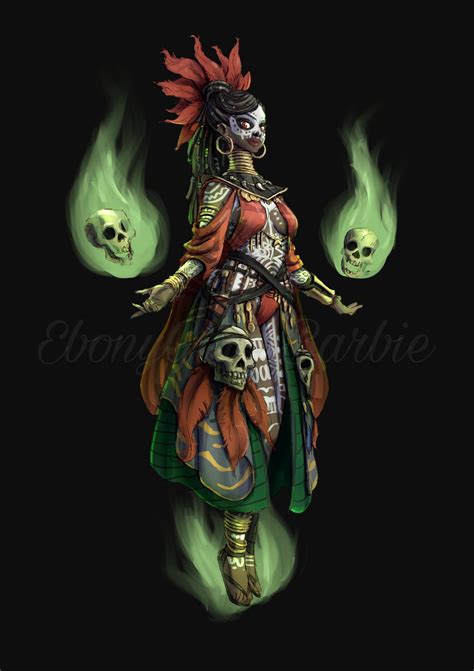 Voodoo Enchantress Yemoja Skin Concept Rsmite