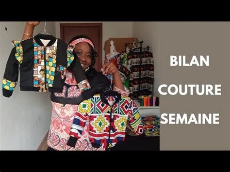 BILAN COUTURE DE LA SEMAINE IDEES CADEAUX A OFFRIR JE VOUS PRESENTE