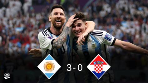 Argentina Esta En La Final De Qatar Argentina Croacia