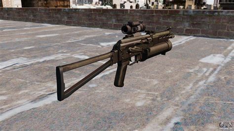 Subfusil Ametrallador Pp 19 Bizon Para GTA 4