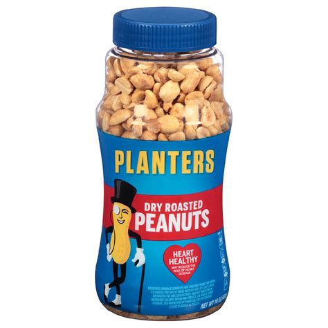 Planters Dry Roasted Peanuts Jar Walgreens