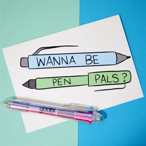 Wanna Be Pen Pals Printable Card Penpal Printable Cards Printable