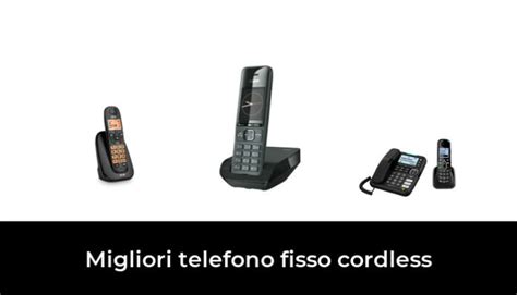 46 Migliori Telefono Fisso Cordless Nel 2024 Recensioni Opinioni Prezzi