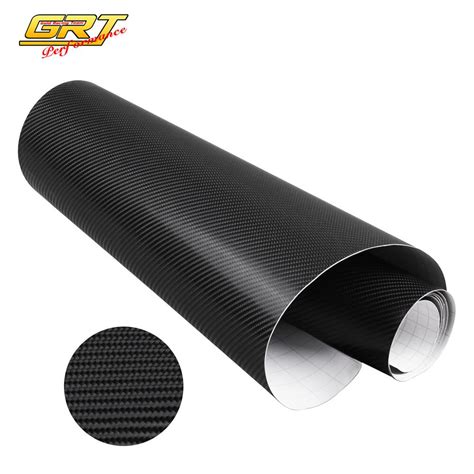 Cmx Cm D Carbon Fiber Vinyl Car Wrap Sheet Roll Film Car Stickers