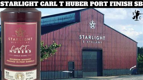 Starlight Distillery Carl T Hubers Single Barrel Bourbon Whiskey