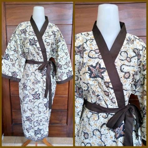 Jual Telah Hadir Y Kimono Batik Pria Wanita Baju Tidur Hotel Spa