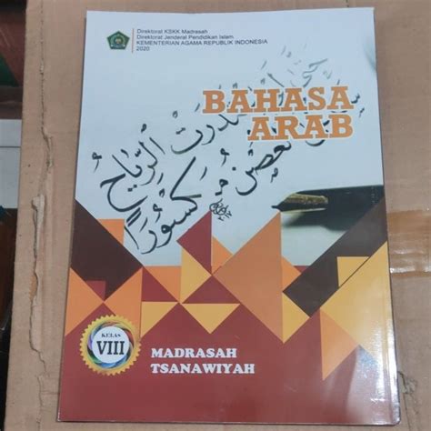 Jual Buku Bahasa Arab Kelas 8 MTS KMA 183 Versi Kemenag Shopee Indonesia