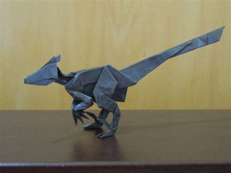 Stunning Origami Velociraptor By Kaede Nakamura