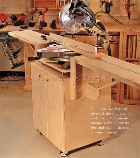 Ultimate Miter Saw Stand Plans • Woodarchivist