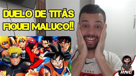 React Goku Gohan E Bardock Vs Naruto Boruto E Minato Duelo De