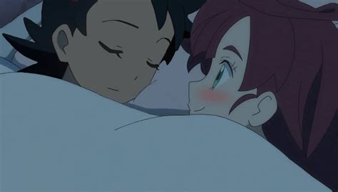 Goh And Chloe Sleeping Together Pokemonanime