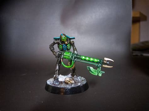 First Necron Warrior Finished Rnecrontyr