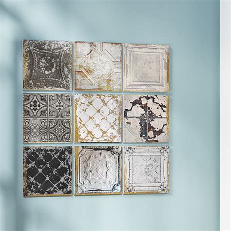 20 Best Collection of 4 Piece Metal Wall Plaque Decor Sets