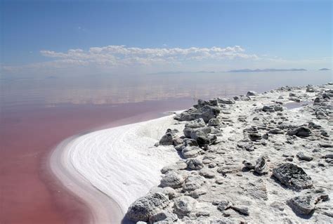 Stati Uniti Il Grande Lago Salato Si Sta Prosciugando E Rilascia