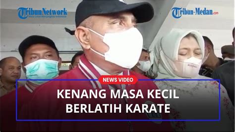 Gubernur Edy Rahmayadi Kenang Masa Kecil Berlatih Karate Saat Hadiri