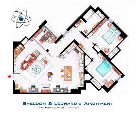 Floor Plans Of The Most Famous Tv Shows