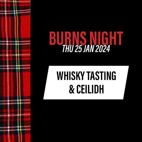 Burns Night - Whisky Tasting and Ceilidh | Underbelly Boulevard