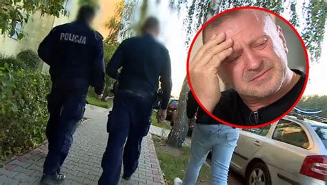 Policjanci pobili pana Leszka Wylecieli ze służby dopiero po reportażu