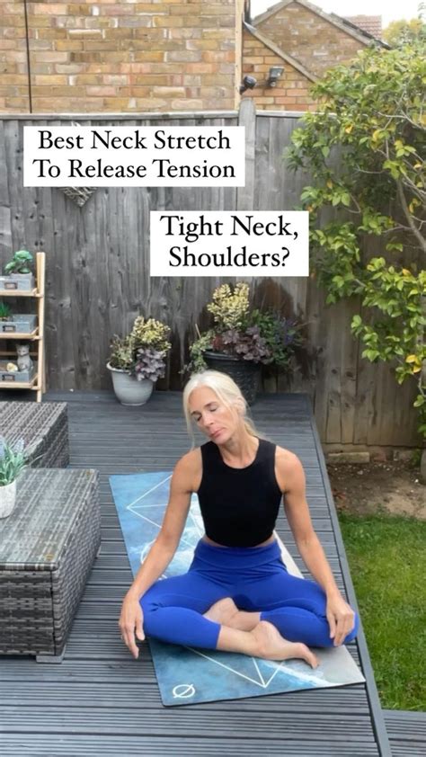 Stretches For Stiff Neck - Neck Exercises For Releasing Tension in 2022 ...