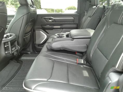 Black Interior 2019 Ram 1500 Limited Crew Cab Photo 128796276