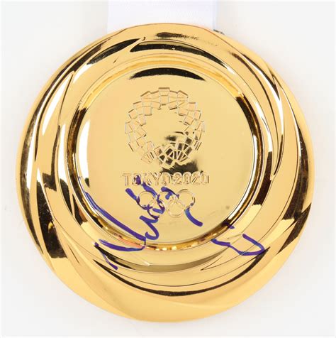 Nelly Korda Signed 2020 Tokyo Olympic Games Gold Medal JSA Pristine