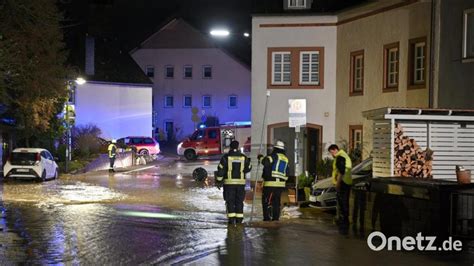 Dauerregen im Südwesten sorgt für Überflutungen Onetz