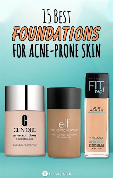 19 Best Foundations For Acne Prone Skin 2024 Expert Approved Best Foundation For Acne Acne