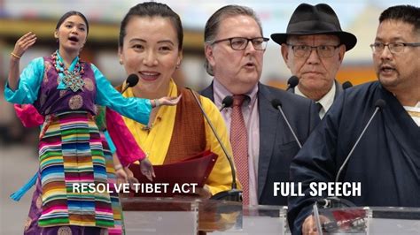 RESOLVE TIBET ACT Celebration Full Speech Toronto Tibetans July 29