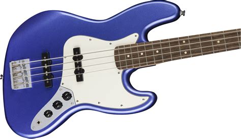 Squier Contemporary Jazz Bass Lau Ocean Blue Metallic Bajo Eléctrico De Cuerpo Sólido