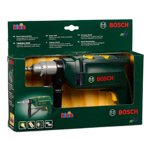 Детска бормашина Bosch Да бъдат като големите, да работят със същите ...